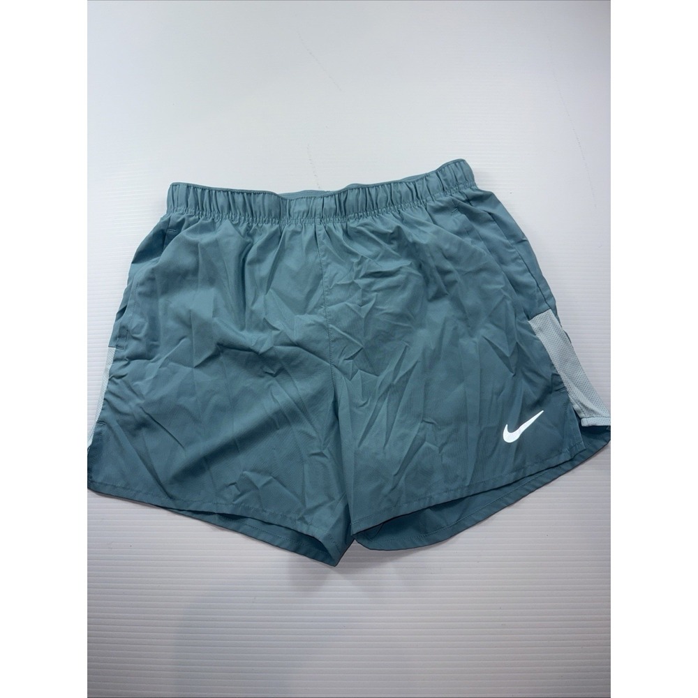 Nike Running Shorts Size M Mens Stride Dri-FIT Teal Blue